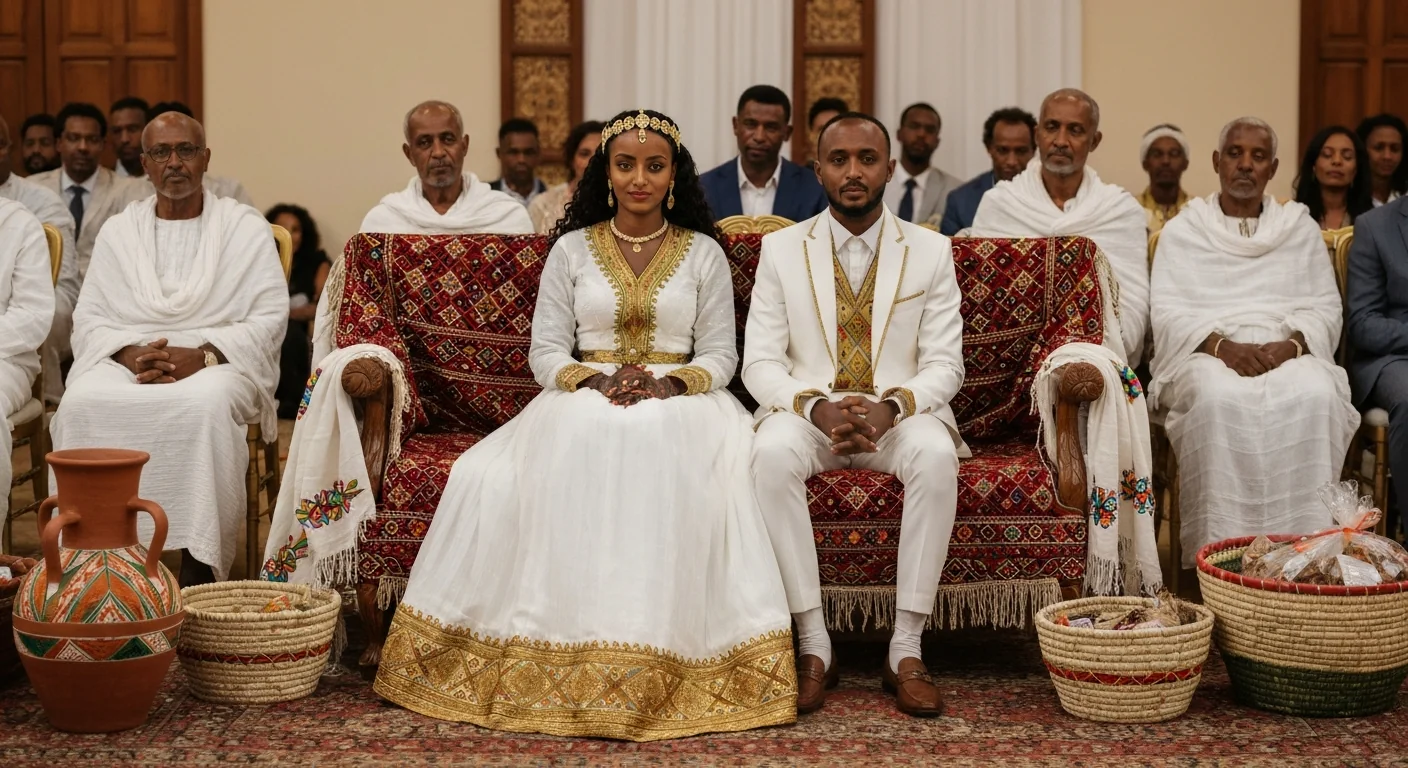Ethiopian Wedding Traditions: Telosh, Mels & Orthodox Ceremonies