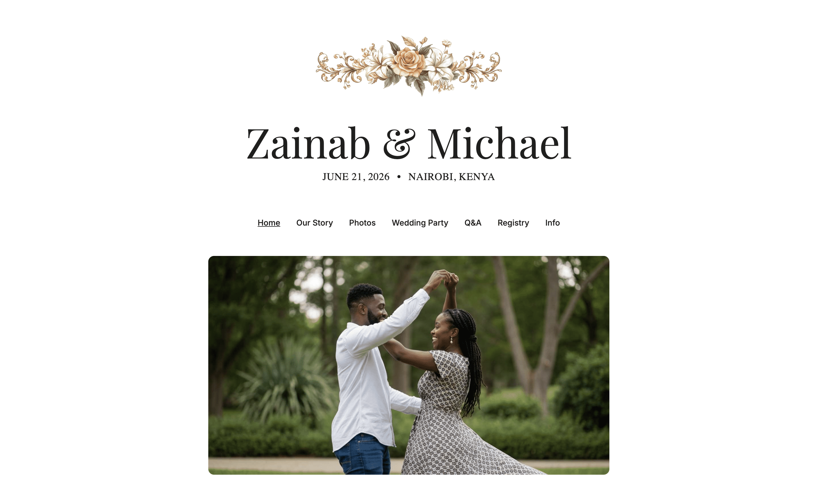 One link answers all wedding questions