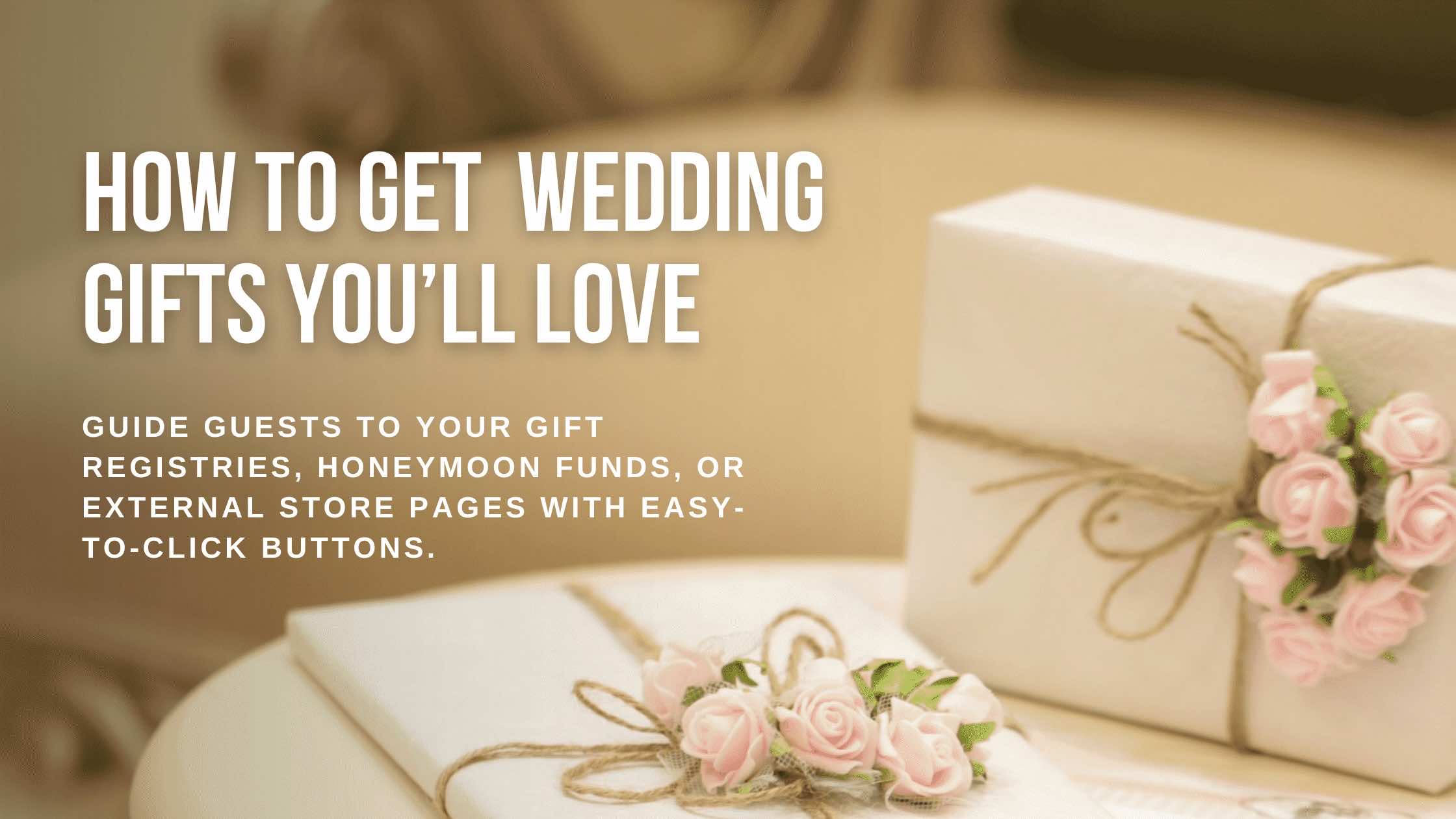 How to Set Up Your Registry Page